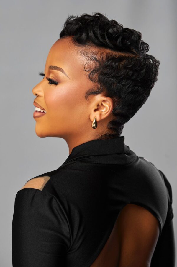 Natural hair Pixie cut